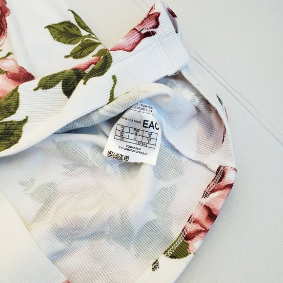 New GUESS Women's Eisley Floral Long-Sleeve Dress - Picture 10 of 10